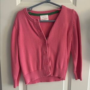 Hanna Andersson Pink Cardigan